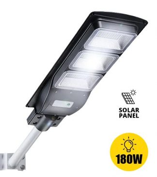 УЛИЧНА СОЛАРНА LED ЛАМПА 180W
